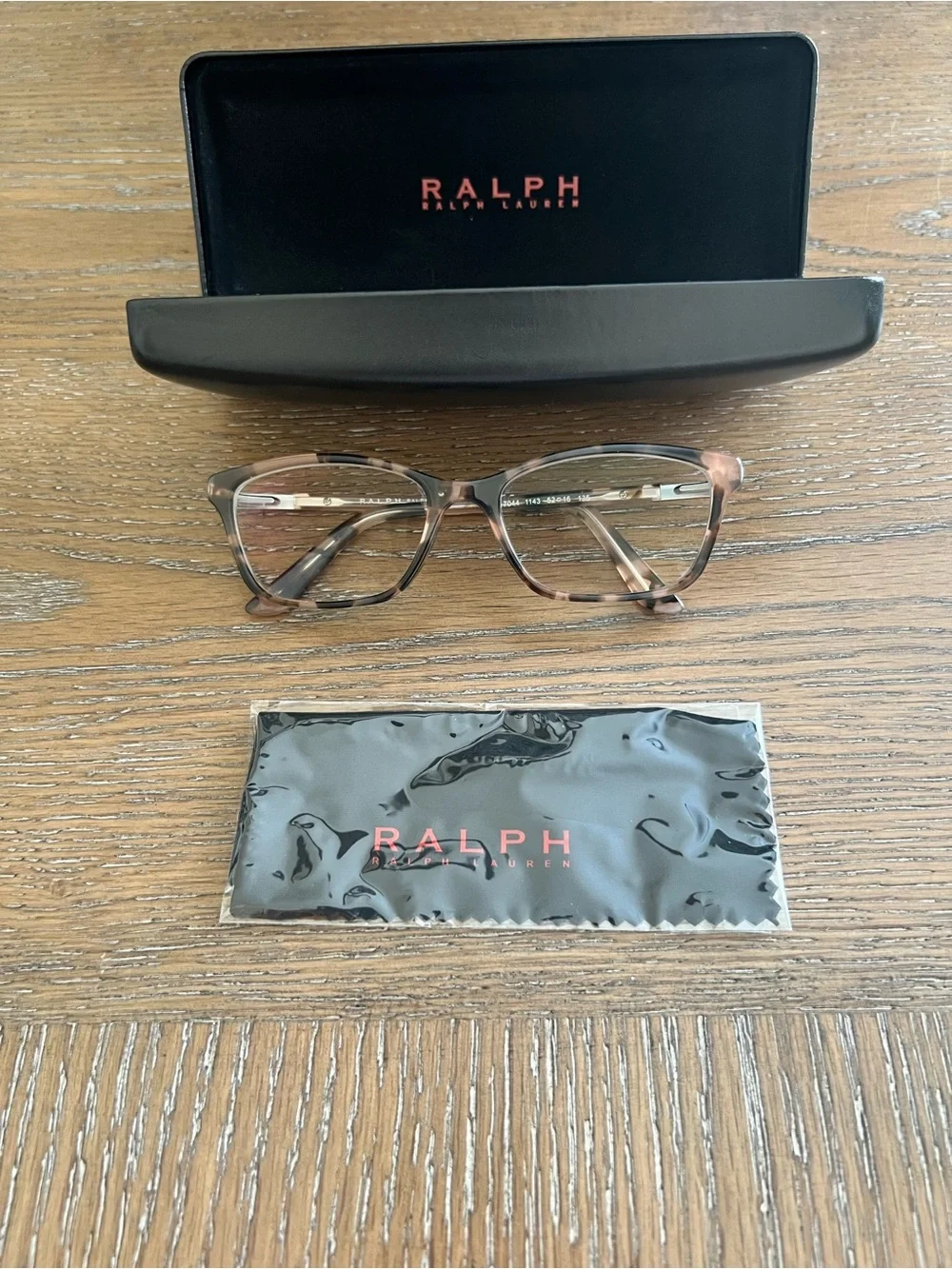 Ralph Lauren Tortoiseshell Brown and Gold Eyeglasses PRESCRIPTION UNKNOWN